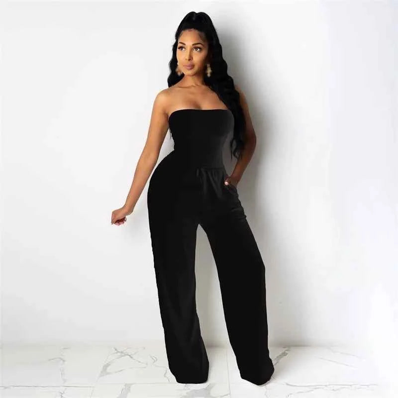 Everyday Luxe High-Waist Jumpsuit