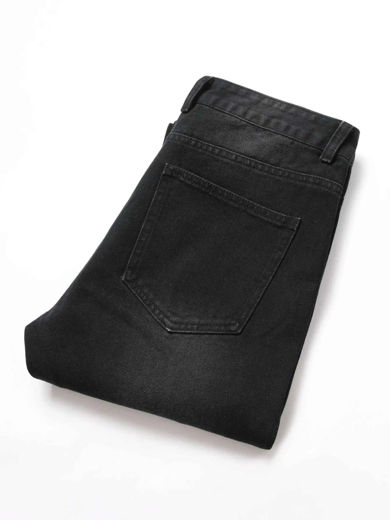 DCDG MonoLetter Slim Denim™ – Black Embroidery Street Edition