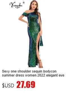 Sexy see through sequin summer dress women luxury mesh maxi birthday party dress elegant prom long evening dresses vestidos
