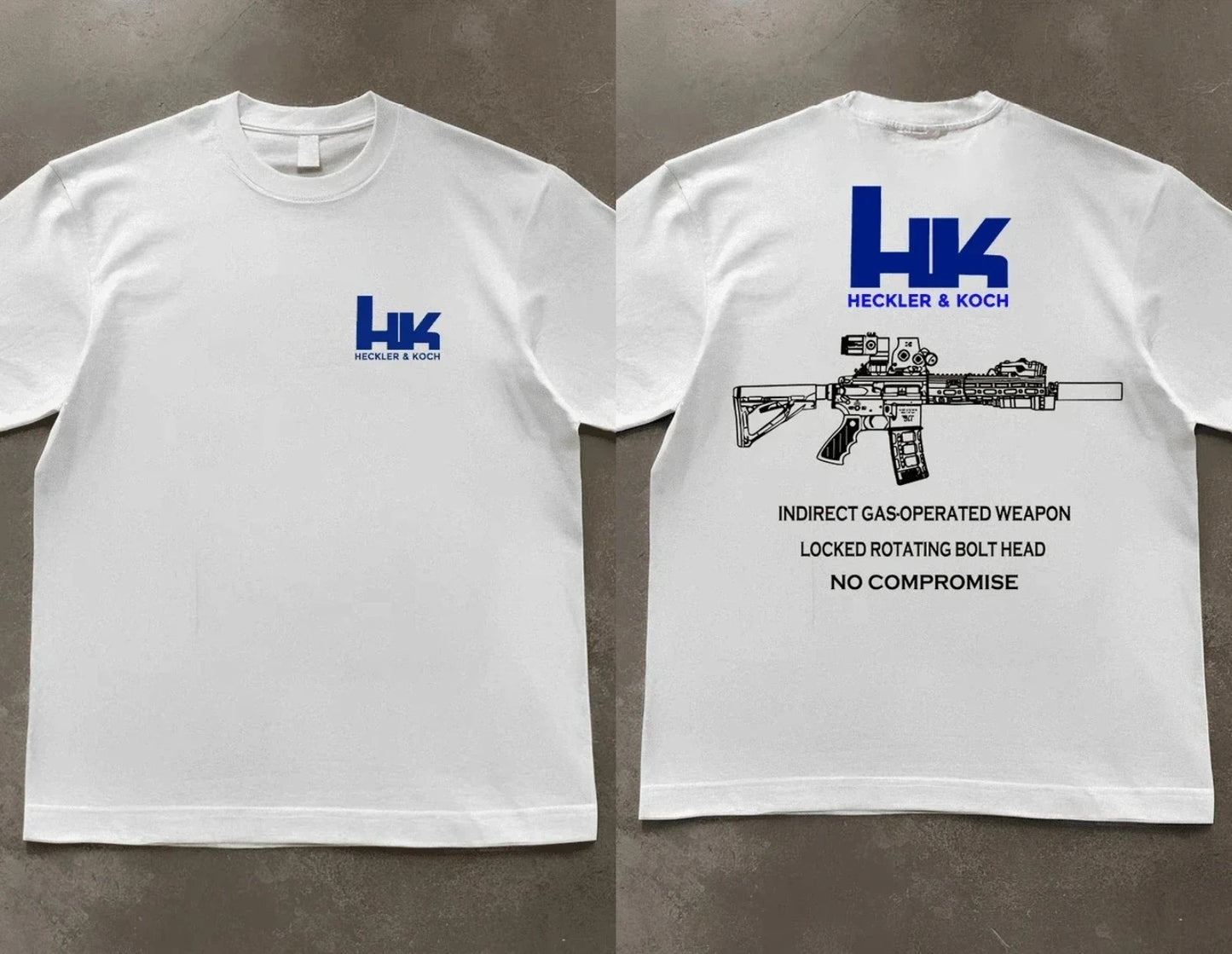 🔥 Camiseta gráfica oversize táctica DCDG