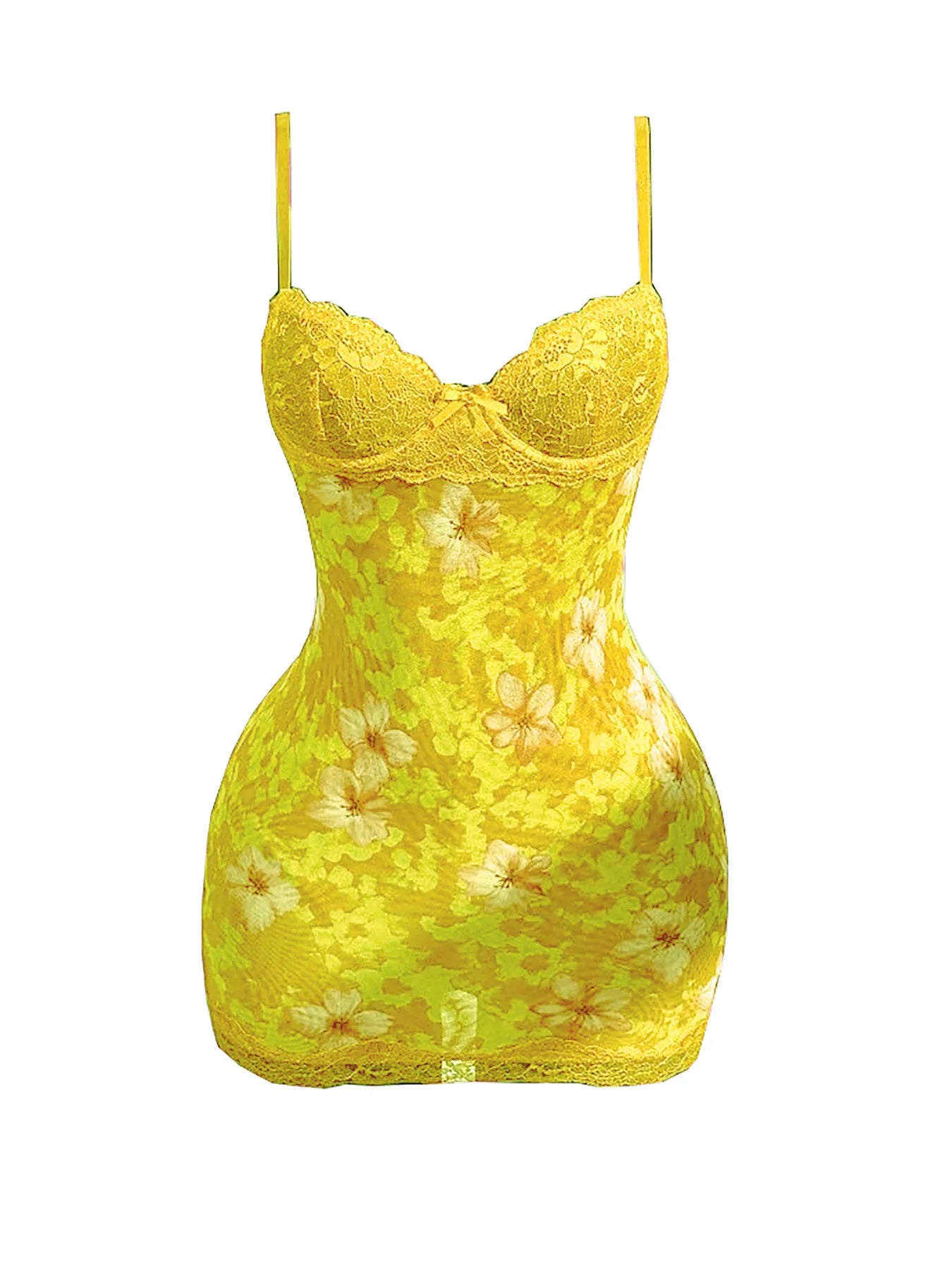 Minivestido con estampado audaz sin espalda DCDG (Vestido con tirantes finos para mujer)