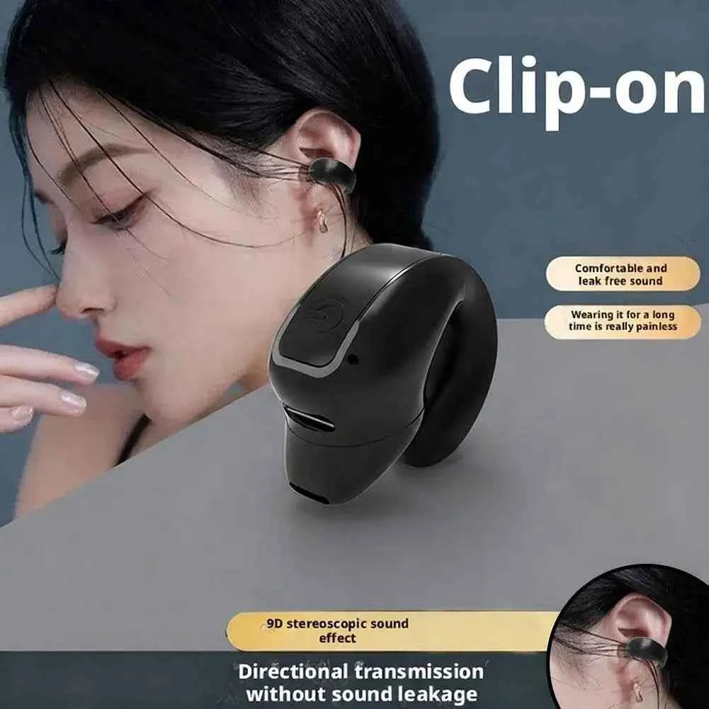 Wireless Bone Conduction Earphones – TWS HIFI Stereo Handsfree Earbuds with Mic