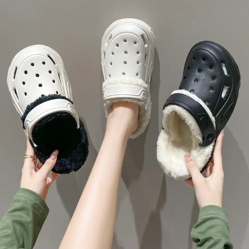 Cozy Cloud EVA Padded Platform Slippers