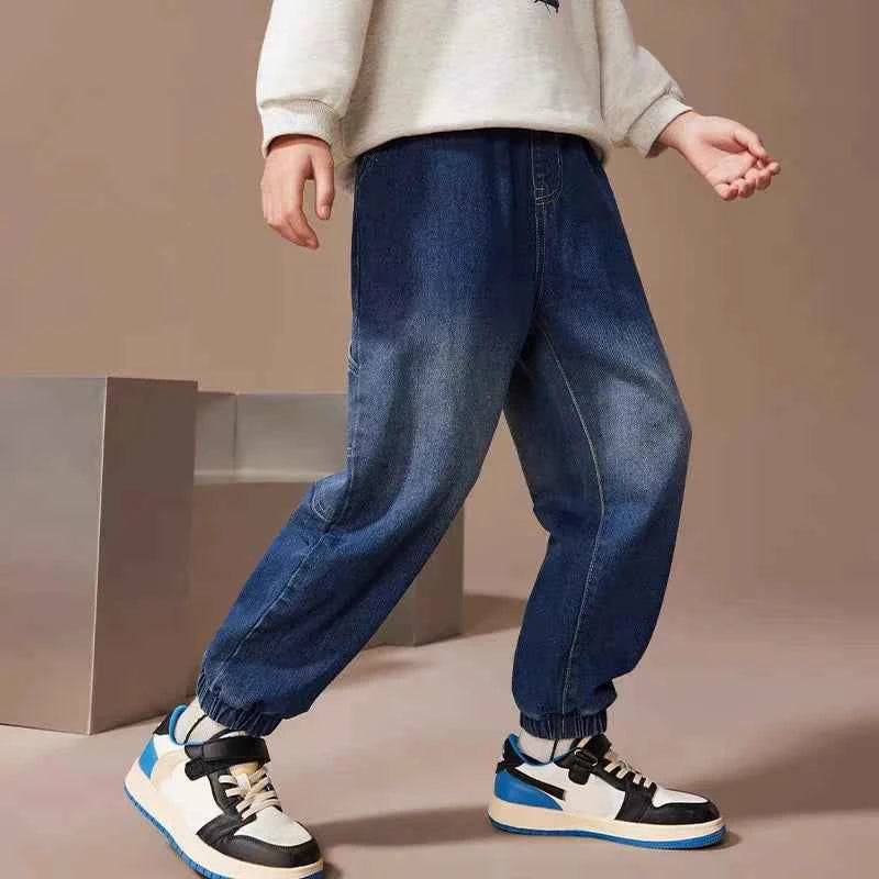 Kids Stretch Skinny Jeans (Elastic Waist Denim Pants for Boys & Girls)