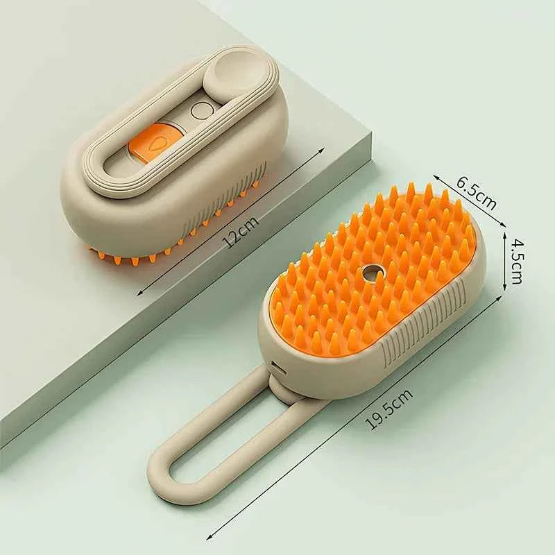 3-in-1 Steam Grooming Brush – Detangle. Clean. Upgrade Your Pet’s Routine.