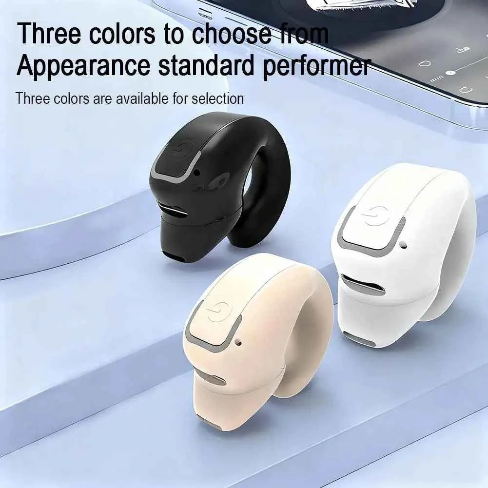 Wireless Bone Conduction Earphones – TWS HIFI Stereo Handsfree Earbuds with Mic