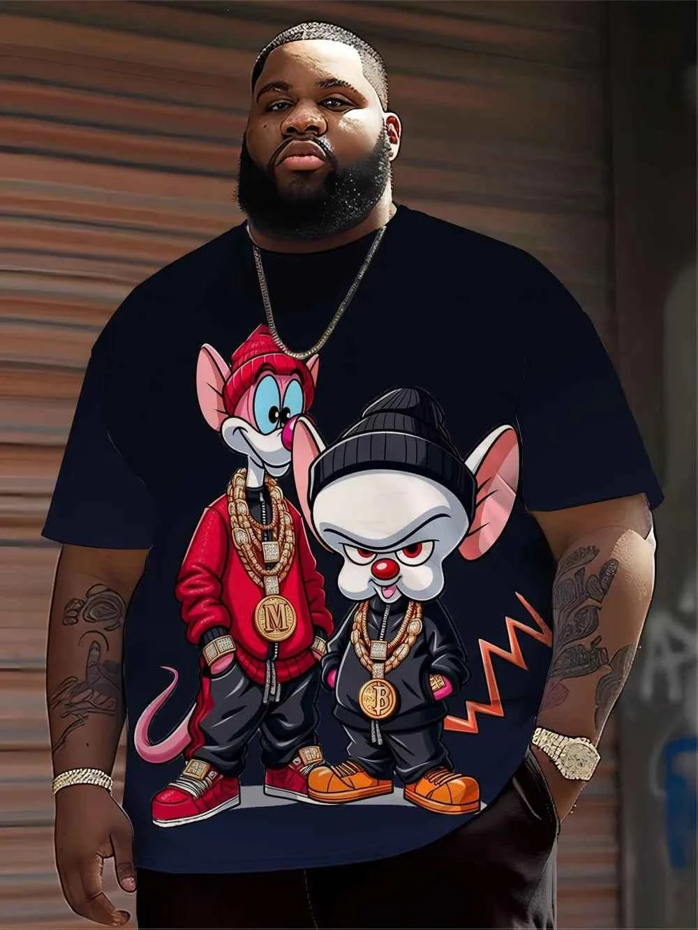 DCDG WildPrint Tee™ – Cartoon Animal Street Edition