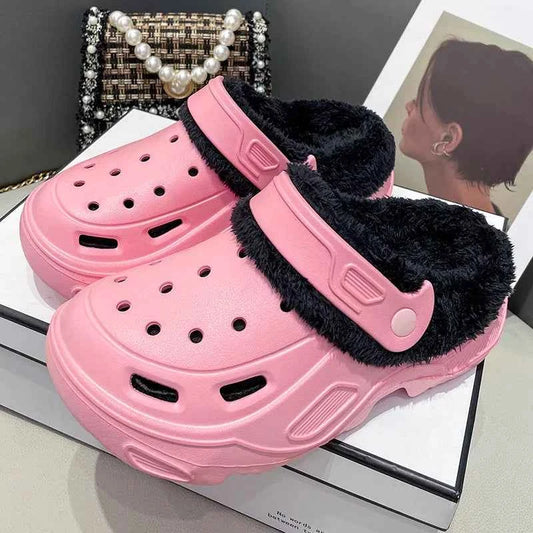Cozy Cloud EVA Padded Platform Slippers