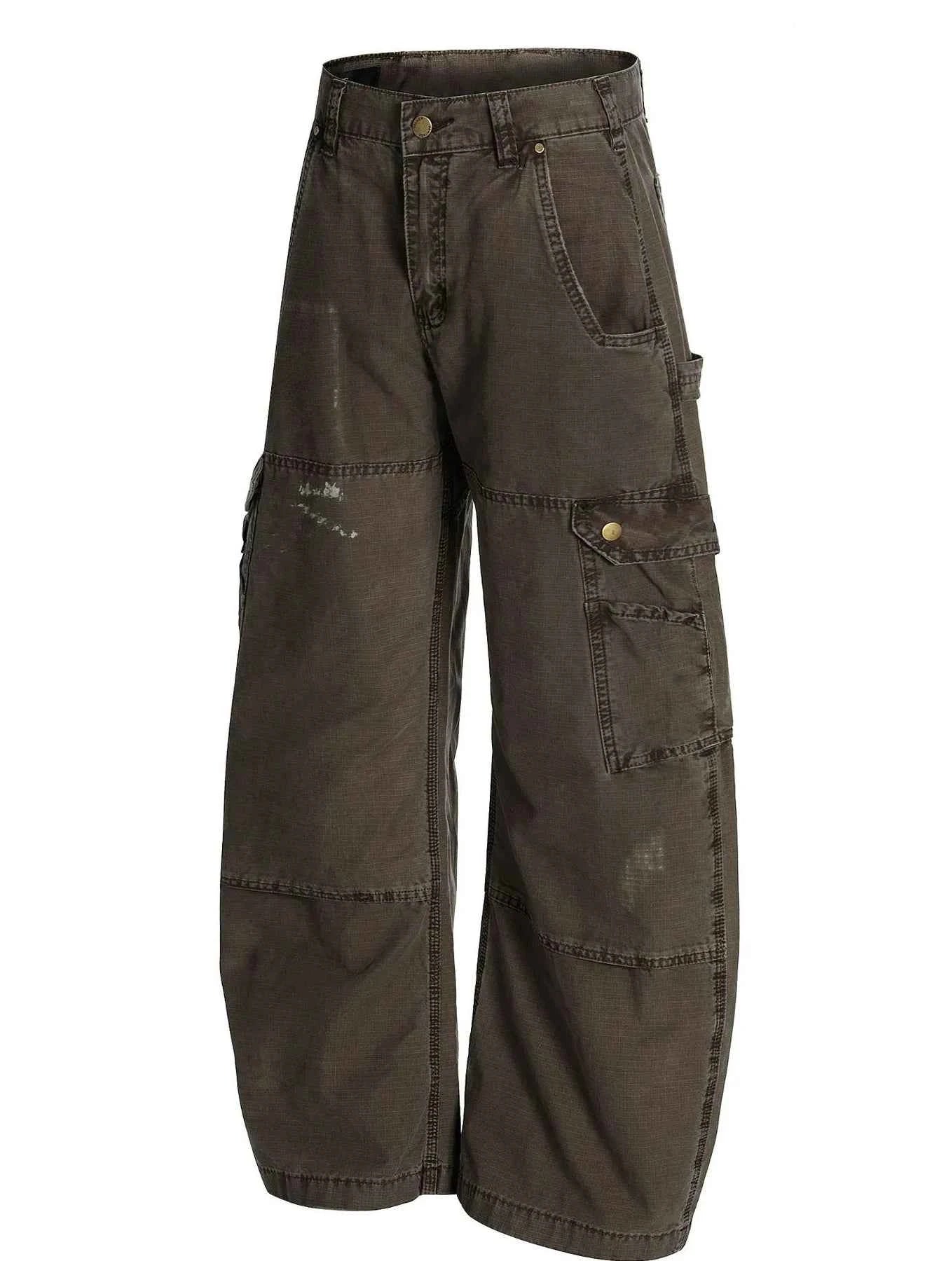 Men's Wide Leg Cargo Pants