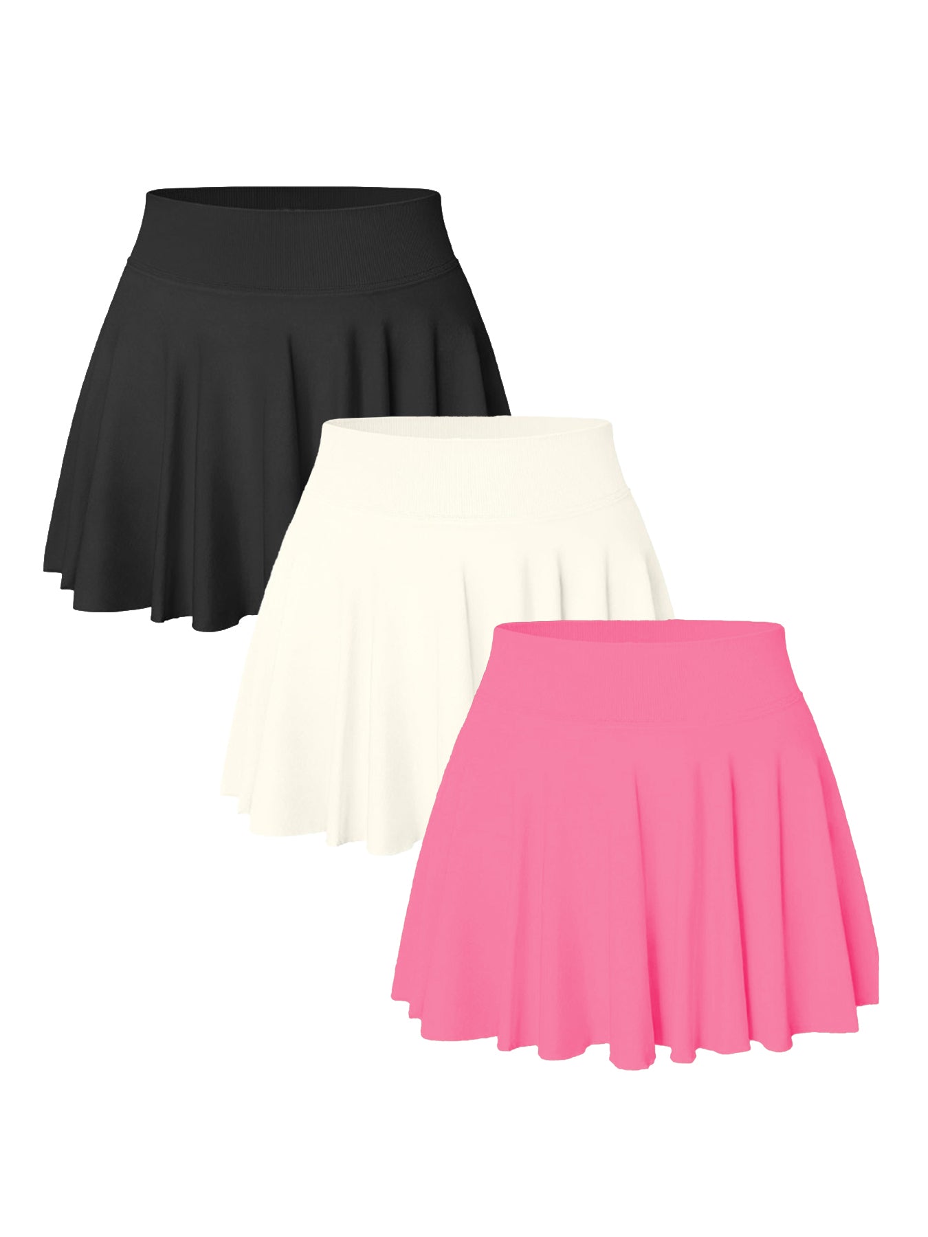 Paquete de 3 shorts/faldas de tenis sin costuras (mujer) Se envía desde EE. UU. | Pago seguro | Unidades limitadas