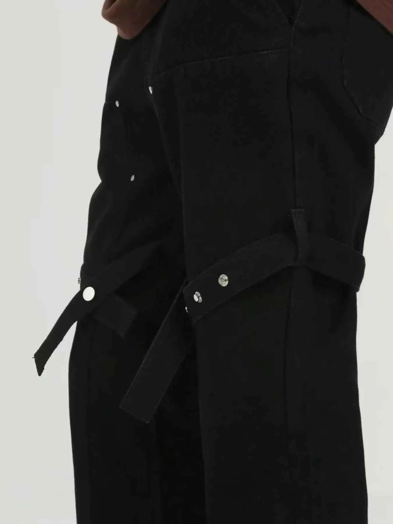 Men's Plus Size Studded Cargo Pants