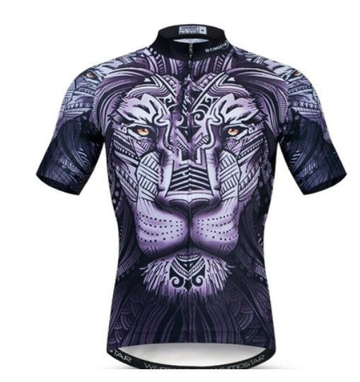 Una variedad de maillots de ciclismo de montaña de manga corta, maillot de ciclismo de secado rápido y transpirable