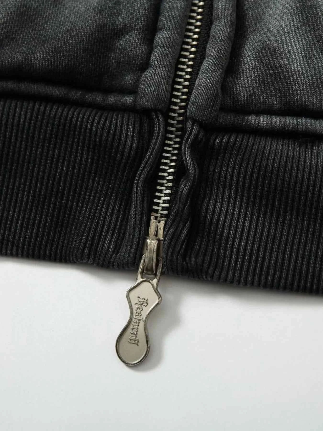 Men's Zip-Up Hoodie Long Sleeve Fashion