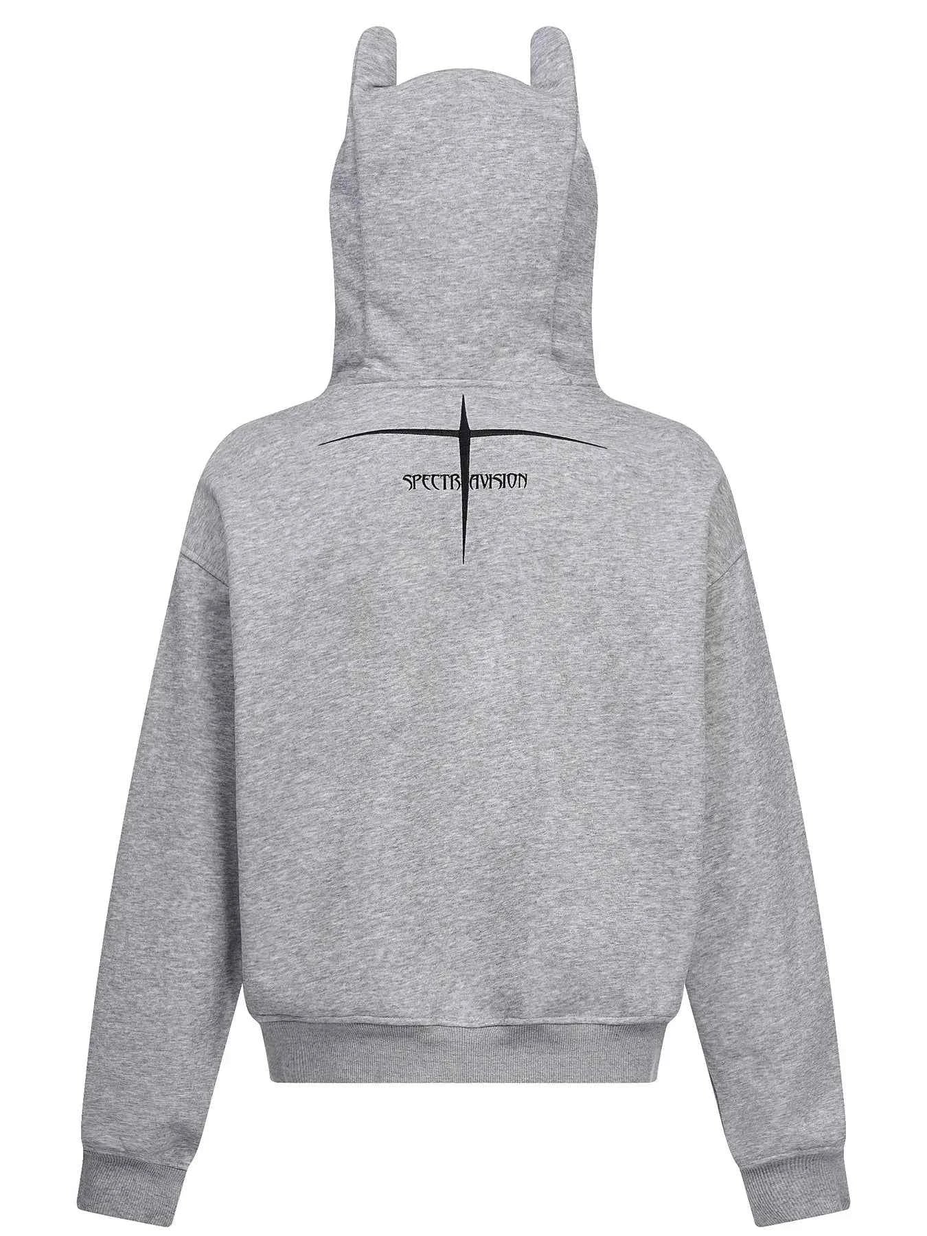 Men's Devil Horn Zip-Up Hoodie